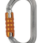 OK TRIACT-LOCK ovalni karabiner-zavrtanj zaključavanje